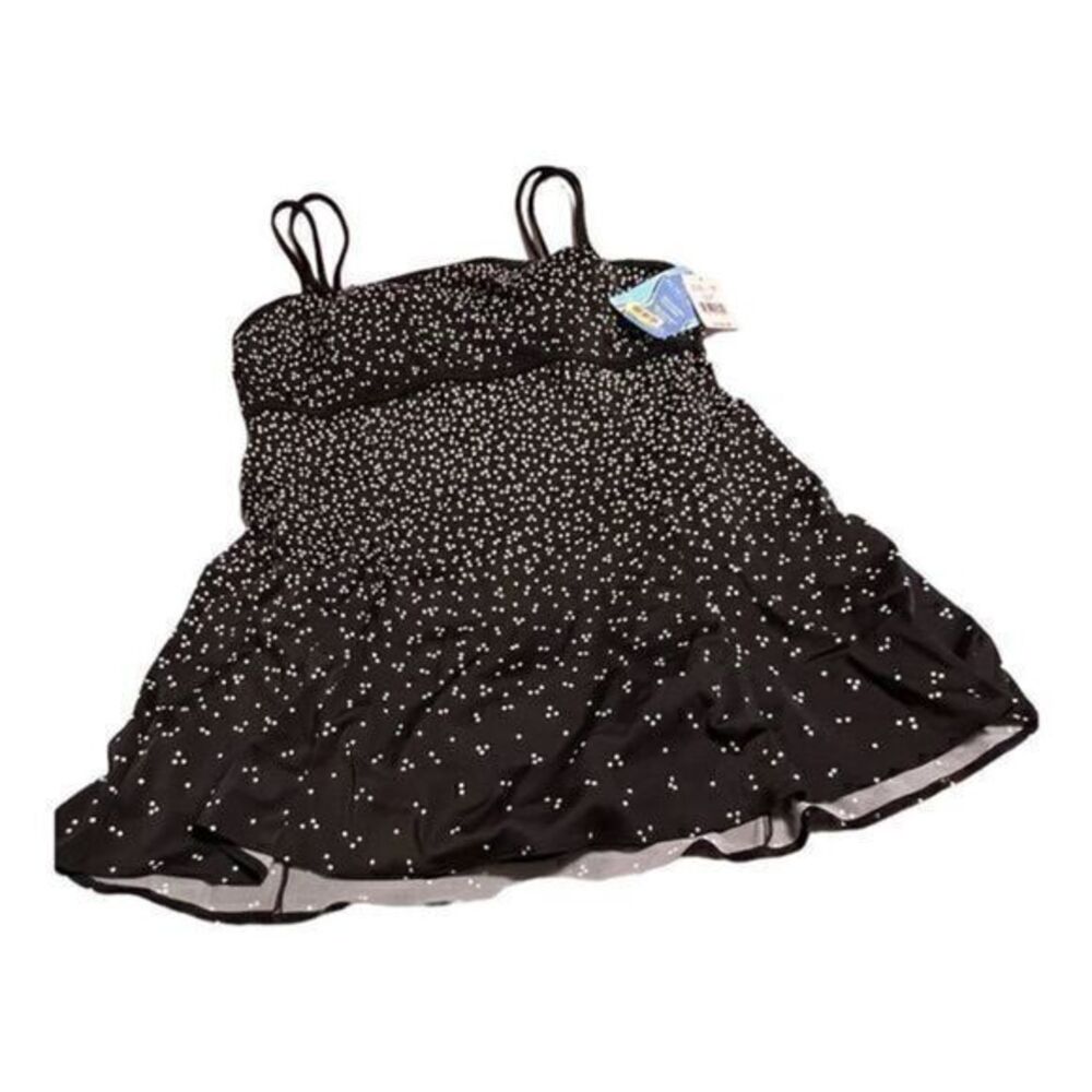 Inches Away By Longitude One-piece Swim Suit Dress